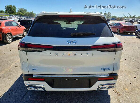 5N1DL1GS2NC343934 2022 INFINITI QX60 White Հետևի տեսք