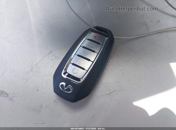 5N1DL1GS6PC348606 2023 INFINITI QX60 White წინა პანელის ხედი