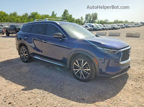 5N1DL1GS6PC373117 2023 INFINITI QX60 Blue Առջևի աջ