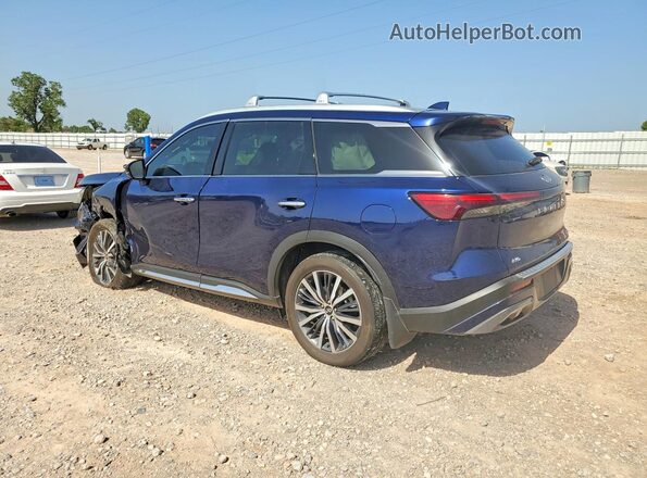 5N1DL1GS6PC373117 2023 INFINITI QX60 Blue Հետևի ձախ