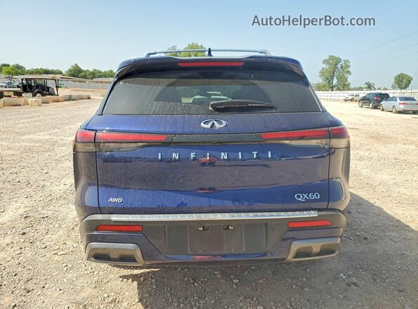 5N1DL1GS6PC373117 2023 INFINITI QX60 Blue Հետևի տեսք