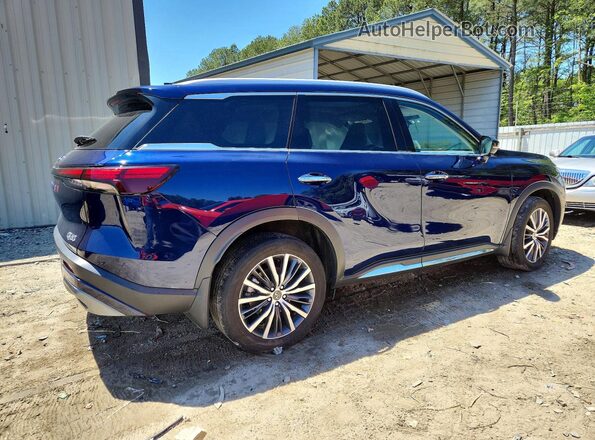 5N1DL1GS8PC333315 2023 INFINITI QX60 Blue Trasero derecho