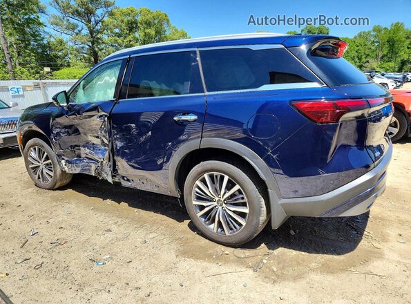 5N1DL1GS8PC333315 2023 INFINITI QX60 Blue Trasero izquierdo