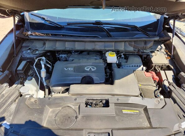 5N1DL1GS8PC333315 2023 INFINITI QX60 Blue Vista del compartimento del motor