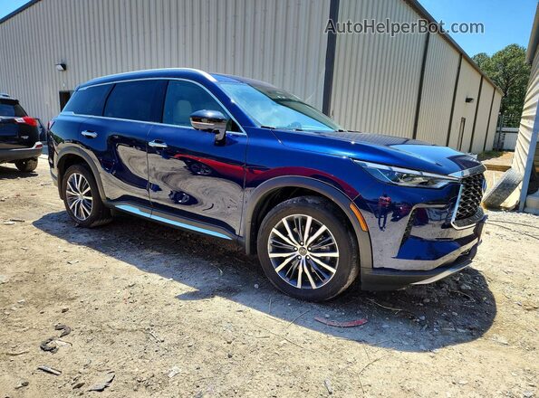 5N1DL1GS8PC333315 2023 INFINITI QX60 Blue Delantero derecho