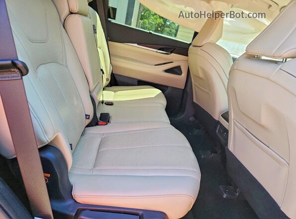 5N1DL1GS8PC333315 2023 INFINITI QX60 Blue Vista interior trasera
