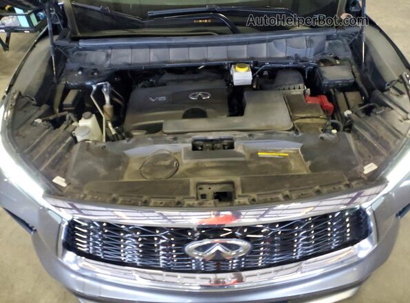 5N1DL1HT3PC330751 2023 INFINITI QX60 Gray ძრავის განყოფილების ხედი