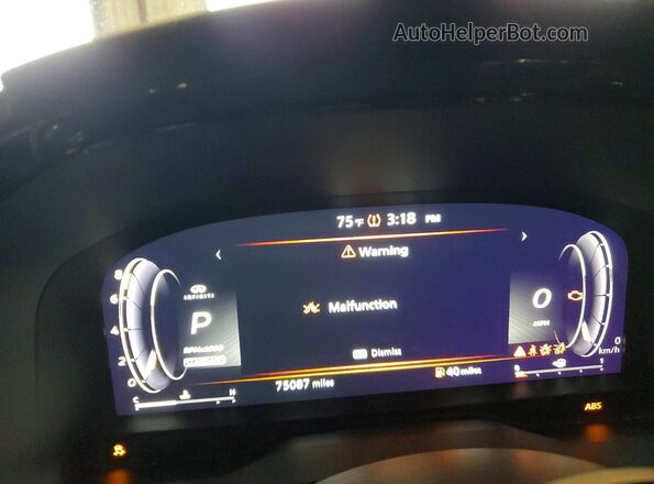 5N1DL1HT3PC330751 2023 INFINITI QX60 Gray ხელსაწყოთა პანელის ხედი