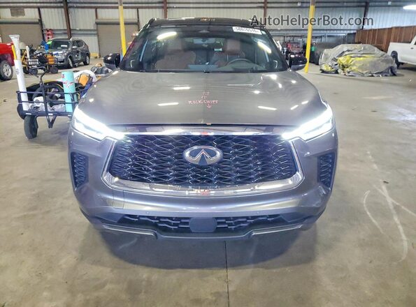 5N1DL1HT3PC330751 2023 INFINITI QX60 Gray წინა ხედი