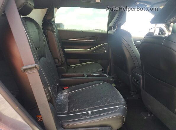 5N1DL1HT6NC341739 2022 INFINITI QX60 Charcoal Rear interior view
