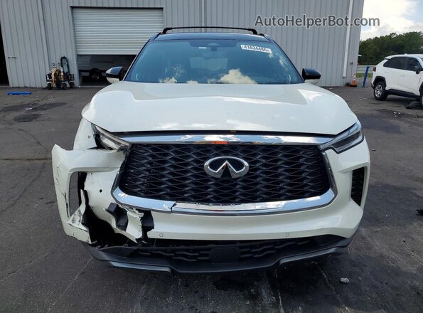 5N1DL1HU2RC358052 2024 INFINITI QX60 White Вид спереду