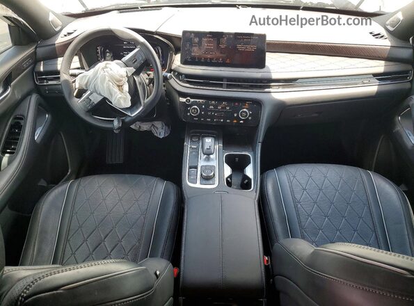 5N1DL1HU2RC358052 2024 INFINITI QX60 White Вид панелі приладів