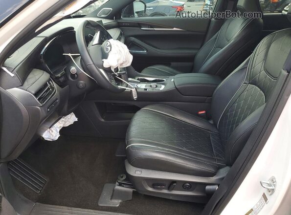 5N1DL1HU2RC358052 2024 INFINITI QX60 White Вид салону спереду