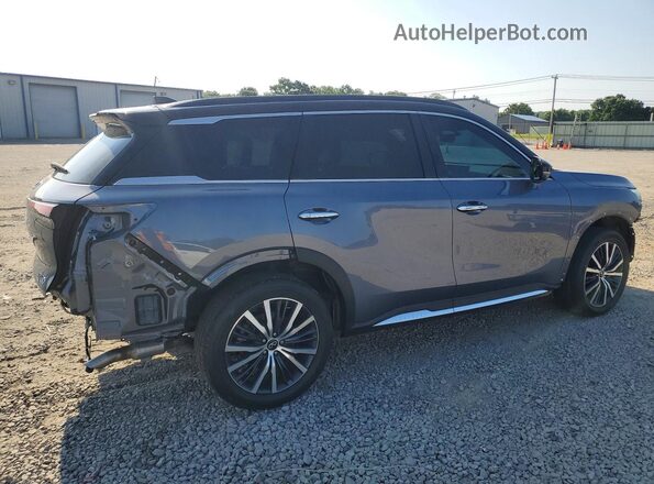 5N1DL1HU4PC376405 2023 INFINITI QX60 Silver უკანა მარჯვენა