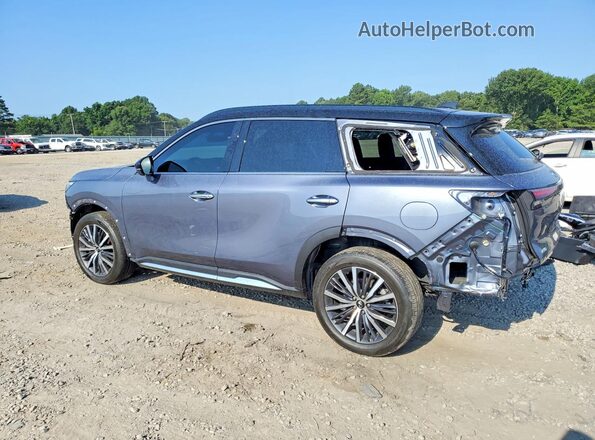 5N1DL1HU4PC376405 2023 INFINITI QX60 Silver უკანა მარცხენა