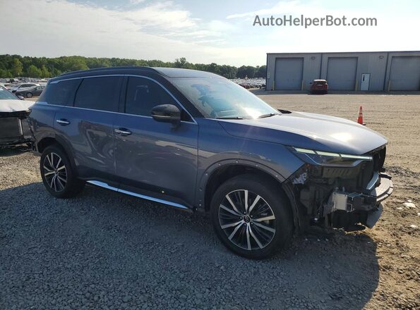 5N1DL1HU4PC376405 2023 INFINITI QX60 Silver წინა მარჯვენა