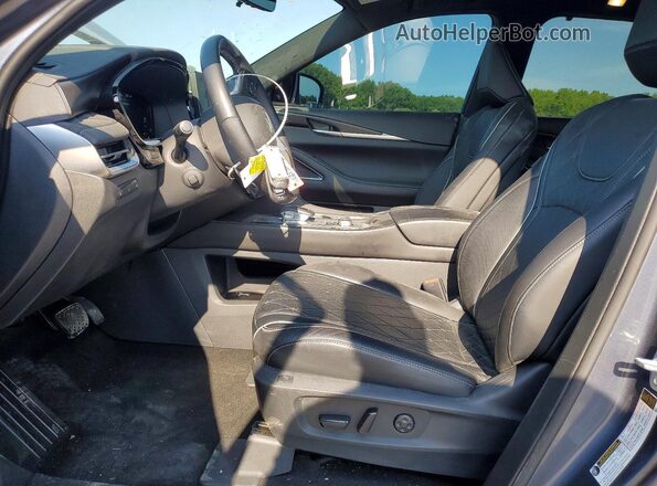 5N1DL1HU4PC376405 2023 INFINITI QX60 Silver წინა სალონის ხედი