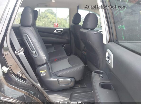 5N1DR2AM0LC646593 2020 NISSAN PATHFINDER Black VIN კოდის სტიკერის ხედი