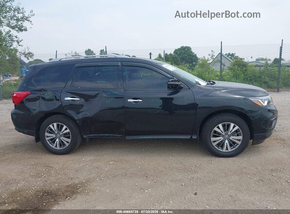 5N1DR2AM0LC646593 2020 NISSAN PATHFINDER Black უკანა სალონის ხედი