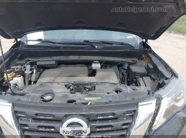 5N1DR2AM0LC646593 2020 NISSAN PATHFINDER Black უკანა ხედი