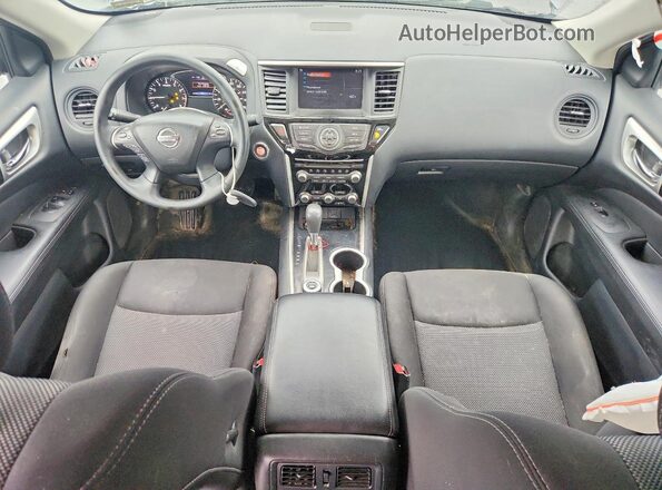 5N1DR2AM1LC588395 2020 NISSAN PATHFINDER Gray Vista del salpicadero