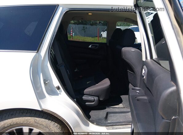 5N1DR2AM4LC627254 2020 NISSAN PATHFINDER White VIN კოდის სტიკერის ხედი