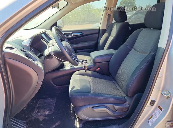 5N1DR2AM5LC620278 2020 NISSAN PATHFINDER Charcoal Widok wnętrza z przodu
