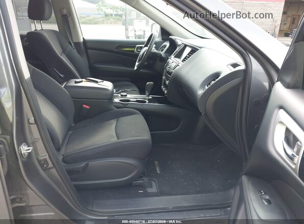 5N1DR2AM5LC626923 2020 NISSAN PATHFINDER Gray Вид салону спереду