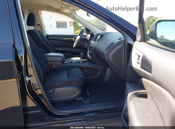5N1DR2AM5LC627246 2020 NISSAN PATHFINDER Черный Вид салона спереди