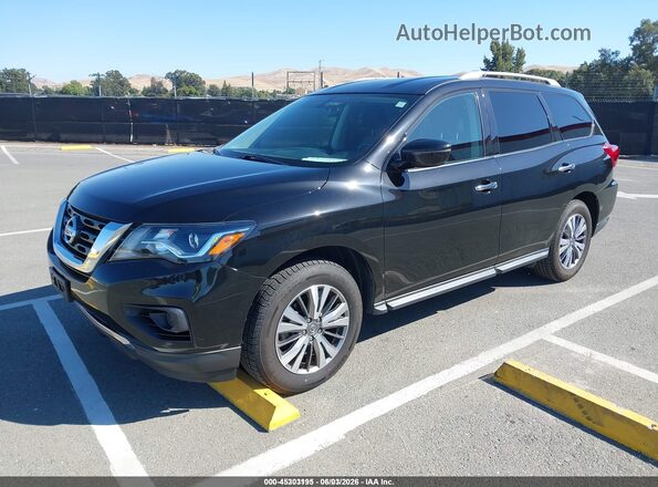 5N1DR2AM5LC627246 2020 NISSAN PATHFINDER Черный Передняя левая четверть