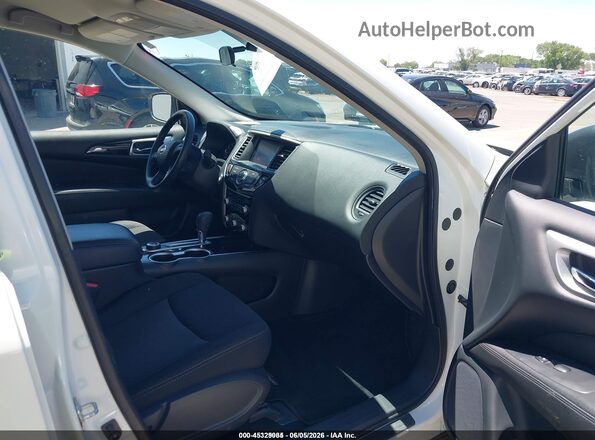 5N1DR2AM5LC627425 2020 NISSAN PATHFINDER White Widok wnętrza z przodu