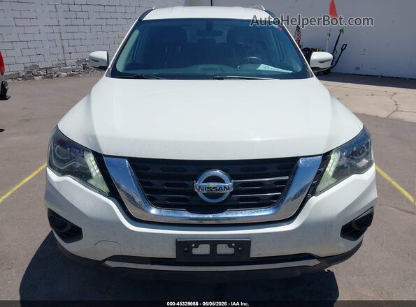 5N1DR2AM5LC627425 2020 NISSAN PATHFINDER White Widok wnętrza z tyłu