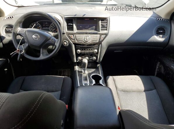 5N1DR2AM8LC575787 2020 NISSAN PATHFINDER Gray Widok deski rozdzielczej