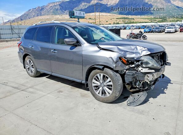 5N1DR2AM8LC575787 2020 NISSAN PATHFINDER Gray Przód prawy