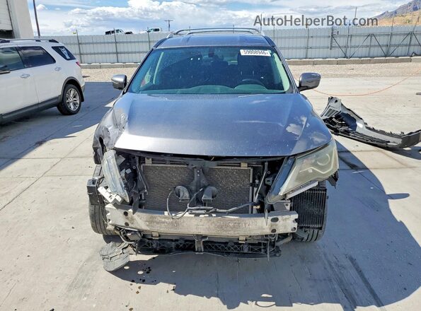 5N1DR2AM8LC575787 2020 NISSAN PATHFINDER Gray Widok z przodu