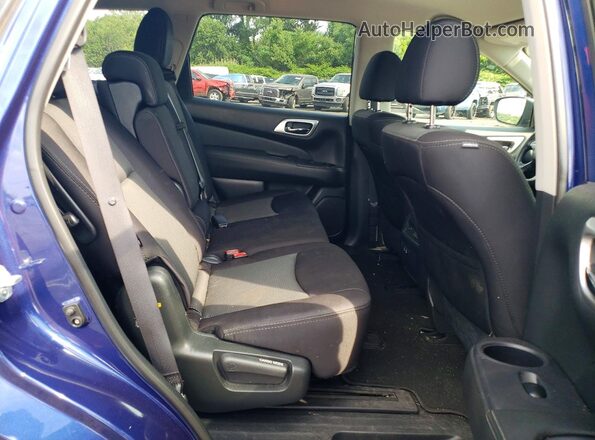 5N1DR2AM8LC588278 2020 NISSAN PATHFINDER Blue Widok wnętrza z tyłu