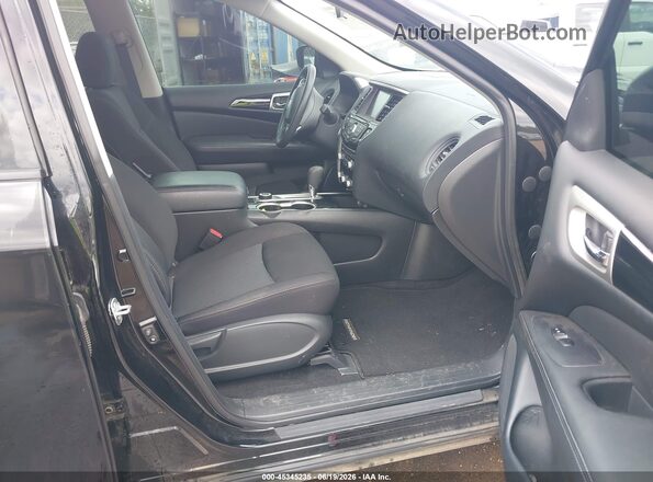 5N1DR2AM9LC615116 2020 NISSAN PATHFINDER Черный Вид салона спереди