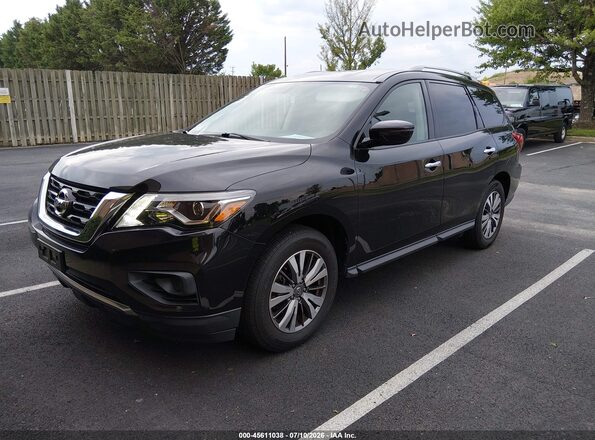 5N1DR2AMXLC614184 2020 NISSAN PATHFINDER Черный Передняя левая четверть