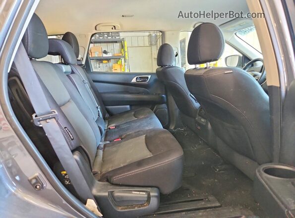 5N1DR2AN3LC617632 2020 NISSAN PATHFINDER Gray Вид задньої частини салону