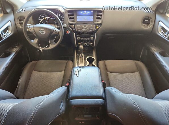 5N1DR2AN3LC617632 2020 NISSAN PATHFINDER Gray Вид панелі приладів