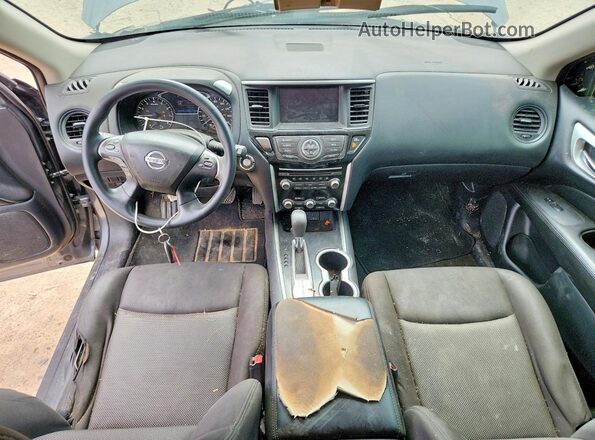 5N1DR2AN3LC626444 2020 NISSAN PATHFINDER Gray წინა პანელის ხედი