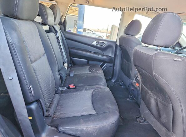 5N1DR2AN3LC633328 2020 NISSAN PATHFINDER Gray Widok wnętrza z tyłu