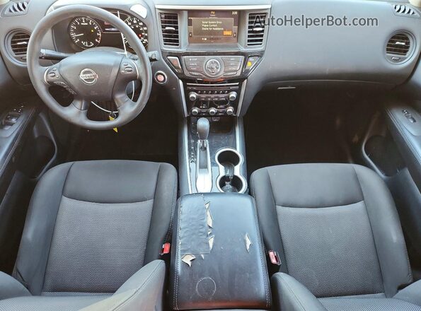 5N1DR2AN3LC633328 2020 NISSAN PATHFINDER Gray Widok deski rozdzielczej