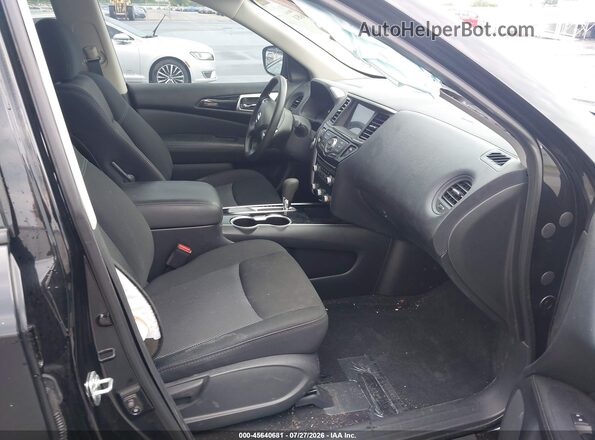 5N1DR2AN8LC628416 2020 NISSAN PATHFINDER Черный Вид салона спереди