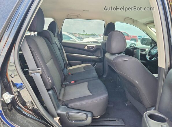 5N1DR2ANXLC636422 2020 NISSAN PATHFINDER Black Vista interior trasera
