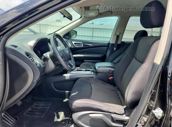 5N1DR2ANXLC636422 2020 NISSAN PATHFINDER Black Vista interior delantera