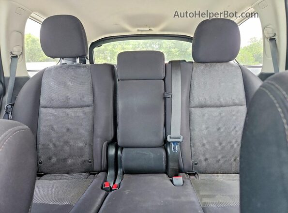 5N1DR2ANXLC636422 2020 NISSAN PATHFINDER Black Vista de los asientos traseros