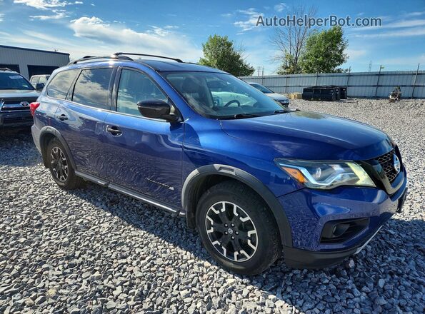 5N1DR2BM0LC578035 2020 NISSAN PATHFINDER Blue Przód prawy