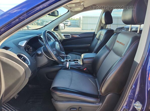 5N1DR2BM0LC578035 2020 NISSAN PATHFINDER Blue Widok wnętrza z przodu