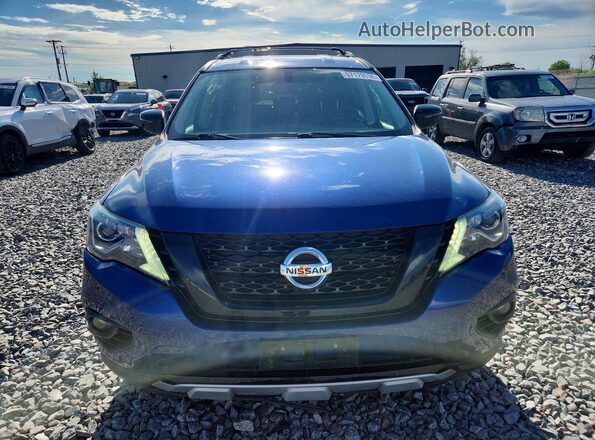 5N1DR2BM0LC578035 2020 NISSAN PATHFINDER Blue Widok z przodu